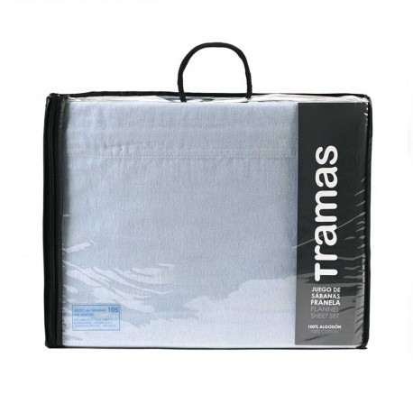 Juego de sábanas franela lisa
