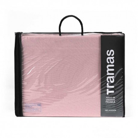 Juego de sábanas franela lisa