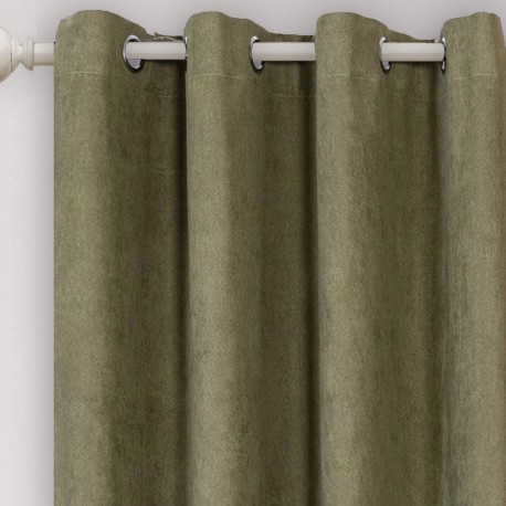 Cortina Ante verde caceria cortinas-visillos-y-estores