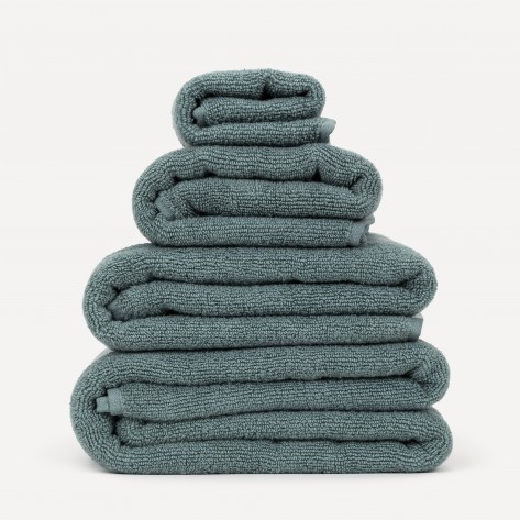 Toalla de baño 400gr Doble rizo verde francés toallas-de-400-y-450-gramos