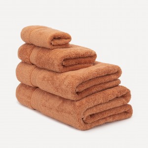 Toalla de baño 700gr mandarina 2