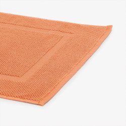 Alfombra de baño mandarina 870gr alfombras-de-bano-de-algodon