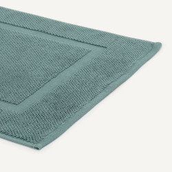 Alfombra de baño verde frances 870gr alfombras-de-bano-de-algodon