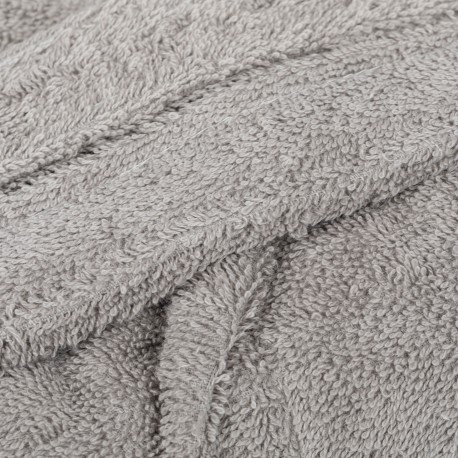 Albornoz capucha perla 450gr Unisex