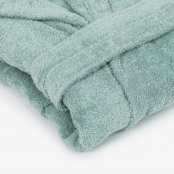 Albornoz liso verde tiffany 450gr Niños Albornoz liso verde tiffany 450gr Niños