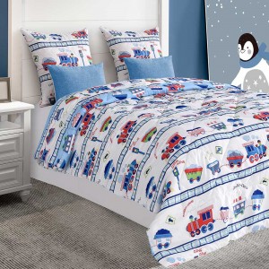 Edredón estampados de invierno de 180x270cm barato para cama 105