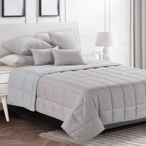 Colcha jacquard chenilla Elvira perla - 120gr Colcha jacquard chenilla Elvira perla - 120gr