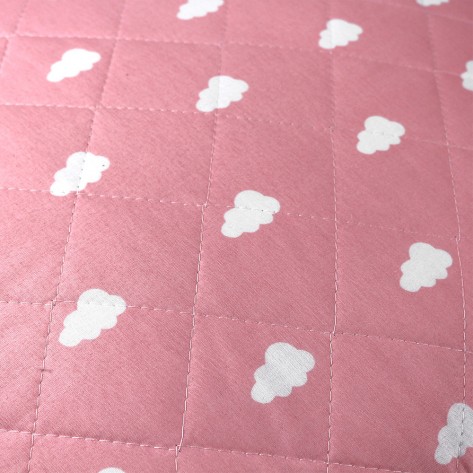 Colcha bouti Nubecita rosa