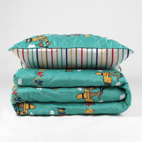 Colcha bouti Arthur verde