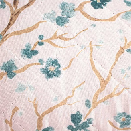 Colcha bouti Samanta verde tiffany