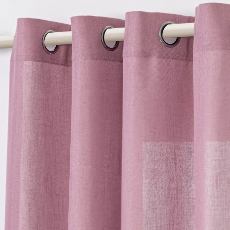 Cortina Coria rosa palo cortinas-visillos-y-estores