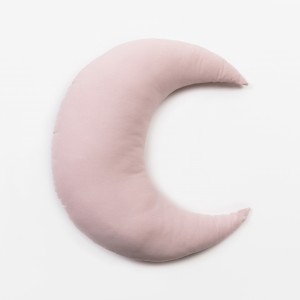 Cojín Luna algodón rosa...