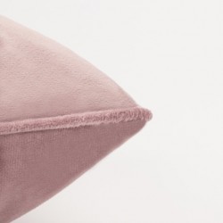 Cojín rectangular 30x50 New terciopelo rosa palo - funda + relleno comprar-cojines-rectangulares-lisos