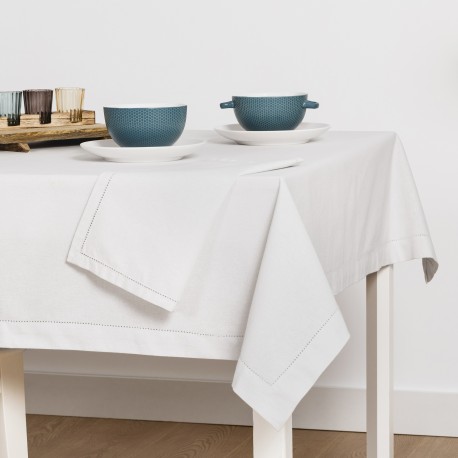 Mantel algodón orgánico gris