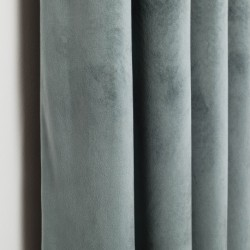 Cortina New terciopelo verde frances cortinas-visillos-y-estores