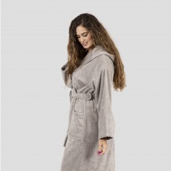 Albornoz capucha perla 450gr Unisex Albornoz capucha perla 450gr Unisex