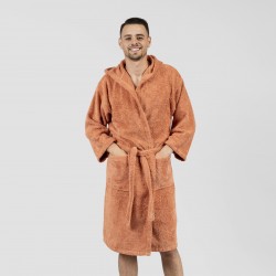 Albornoz capucha mandarina 450gr Unisex Albornoz capucha mandarina 450gr Unisex