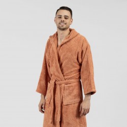 Albornoz capucha mandarina 450gr Unisex Albornoz capucha mandarina 450gr Unisex