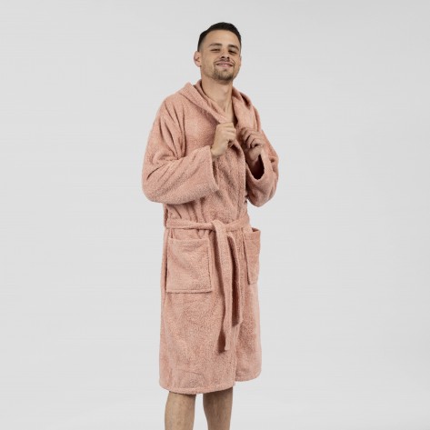 Albornoz capucha maquillaje 450gr Unisex