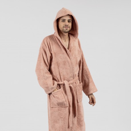 Albornoz capucha maquillaje 450gr Unisex