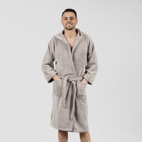 Albornoz capucha perla 450gr Unisex Albornoz capucha perla 450gr Unisex