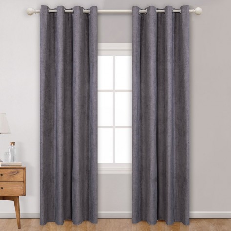 Cortina Ante gris marengo cortinas-visillos-y-estores