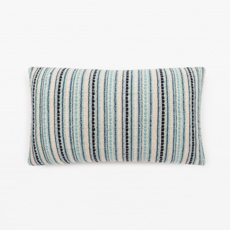 Cojín rectangular algodón 30x50 Lesoto - funda + relleno comprar-cojines-rectangulares-estampados