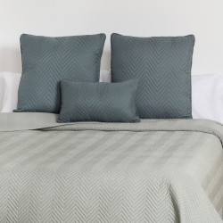 Colcha bouti lisa efecto desgastado