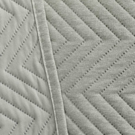 Colcha bouti lisa efecto desgastado