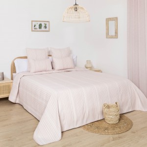 Colcha doble tela jacquard...