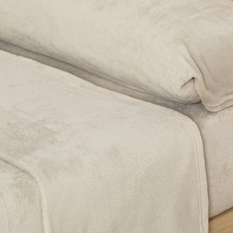 Juego de sábanas coralina lisas