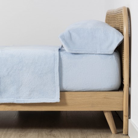 Juego de sábanas coralina lisas