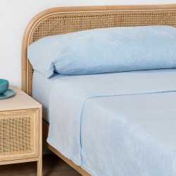 Juego de sábanas coralina lisas cama-90