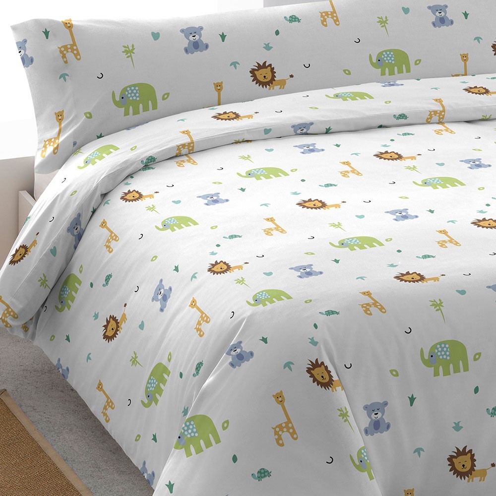 Funda nórdica algodón Animales