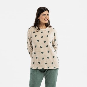 Pijama coral Georgia verde...