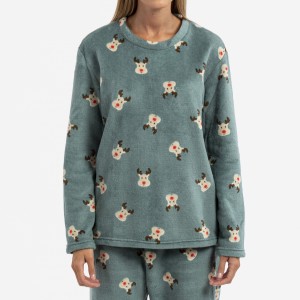 Pijamas de invierno mujer de coralina cómodos y |