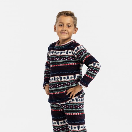 Pijama coral ni o a Christmas