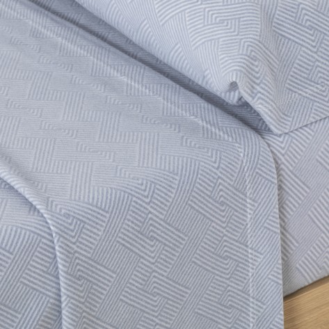 Juego de sábanas pirineo Oscar indigo Juego de sábanas pirineo Oscar indigo