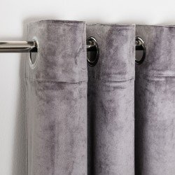 Cortina Terciopelo gris marengo comprar-cortinas-opacas