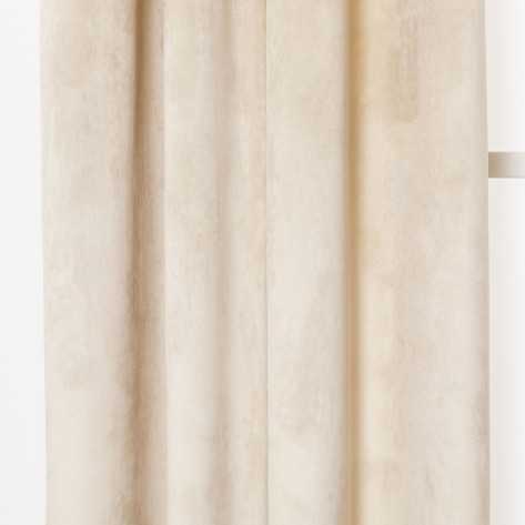 Cortina New terciopelo natural cortinas-visillos-y-estores