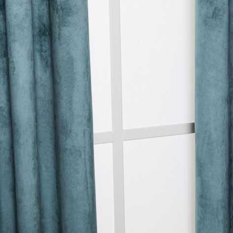 Cortina New terciopelo verde menta cortinas-visillos-y-estores