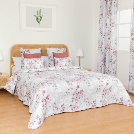 Panda Magistrado ojo Colcha bouti Soraya gris Medidas colchas y edredones Cama 90cm