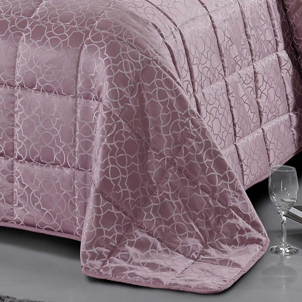 Colcha Jacquard 200 X 270 Maya Malva 100 Gr