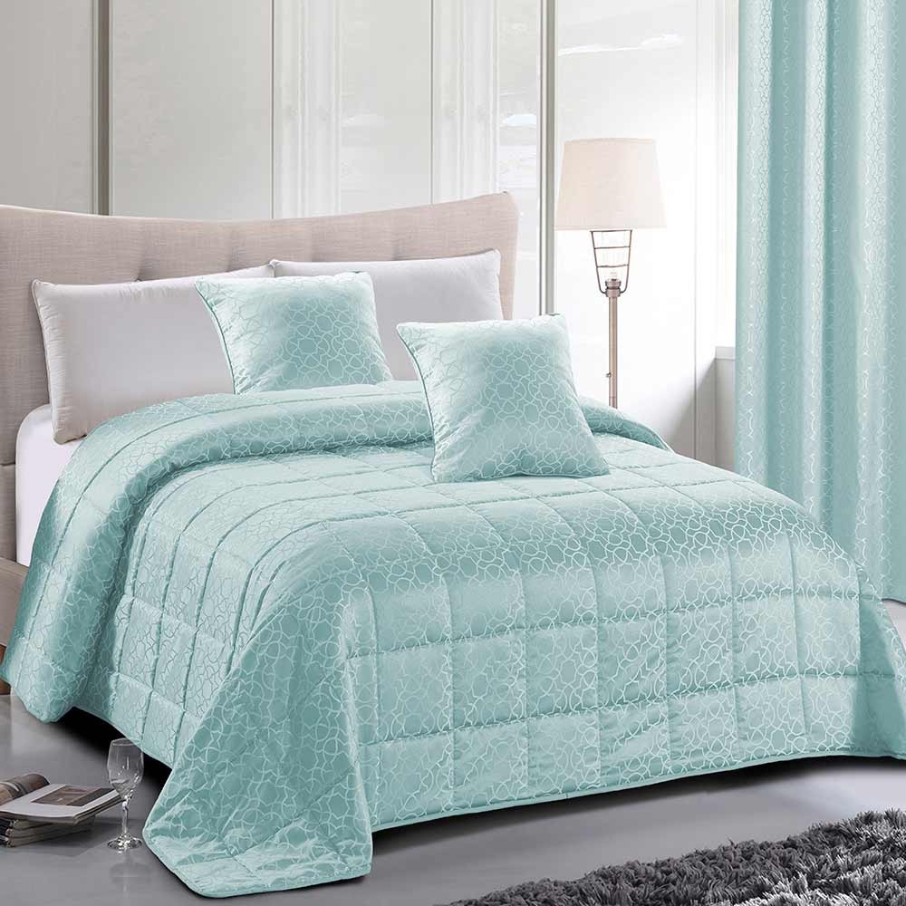 Colcha JACQUARD 200 x 270 MAYA VERDE TIFFANY 180 gr