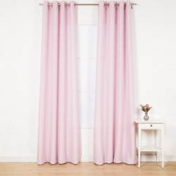 Cortina Oxford rosa palo cortinas-visillos-y-estores