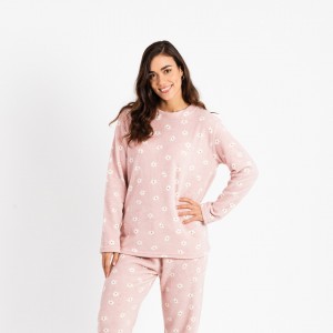 Pijama coral Aneka rosa palo