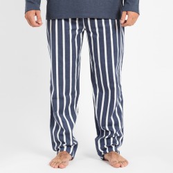 Pijama hombre franela Palermo azul Pijama hombre franela Palermo azul