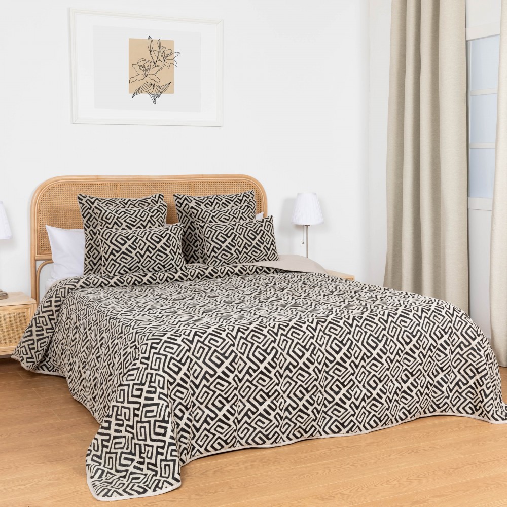 Colcha Piqué, Colcha Jacquard, Colcha verano, cama de 135