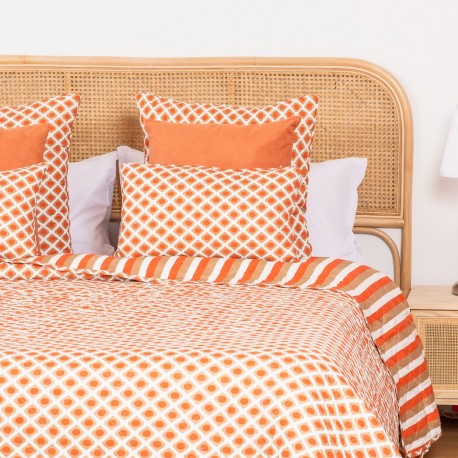 Colcha bouti Ravello teja