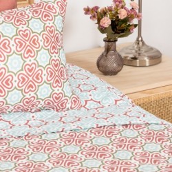 Colcha bouti Capri marsala Colcha bouti Capri marsala